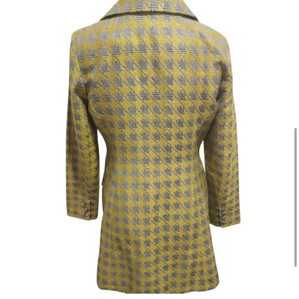 Cabi Regency Coat Womens Size Small Houndstooth Structured Feminine Jacket 3491 - Picture 6 of 12